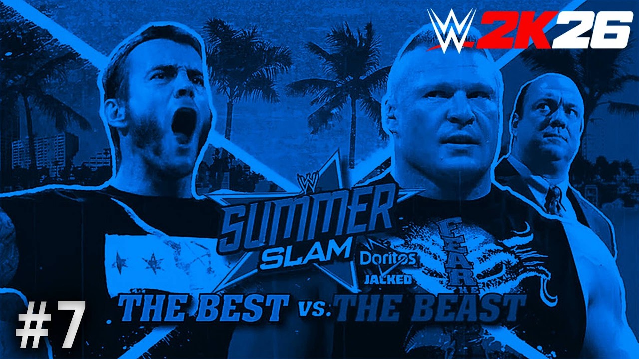 WWE 2K26 Showcase - CM Punk vs Brock Lesnar