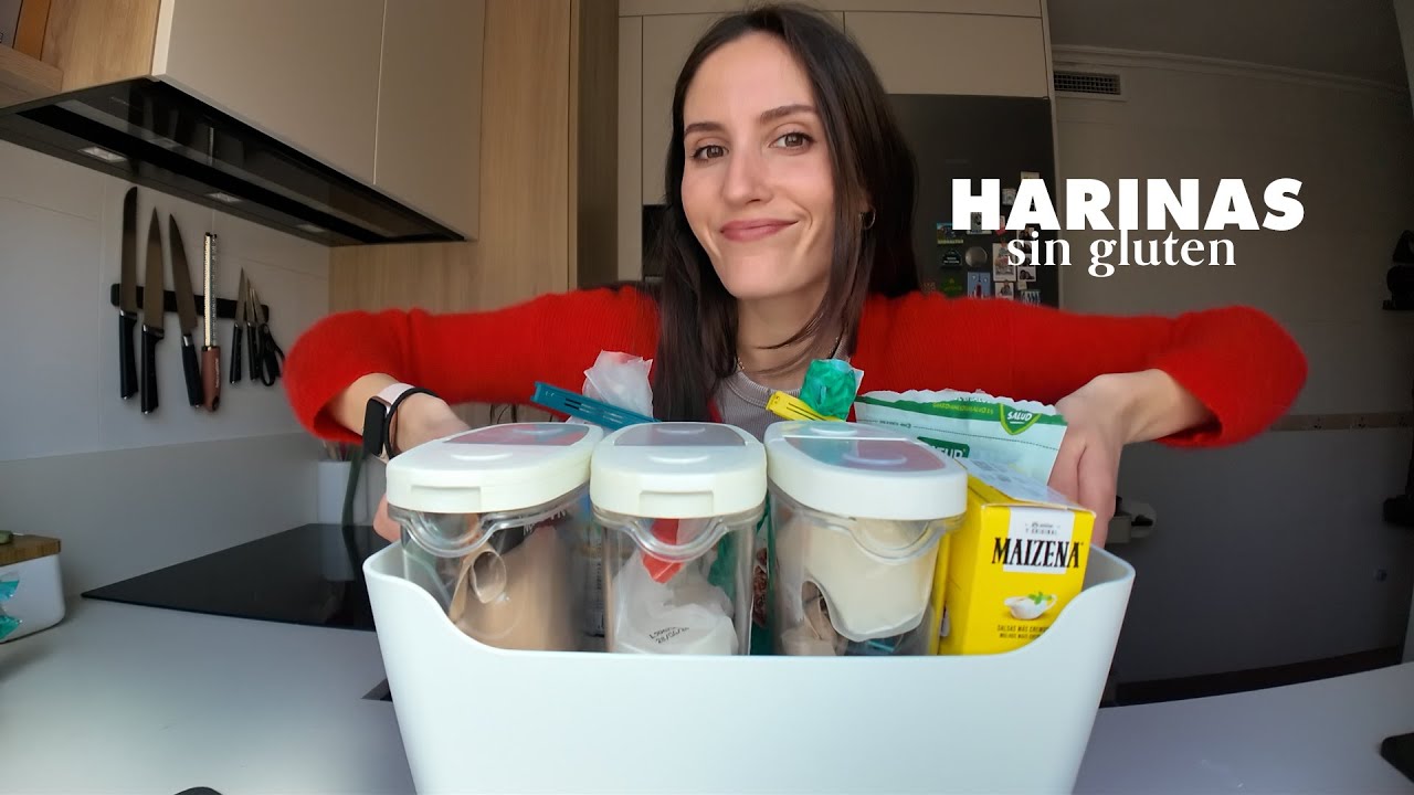 Harinas sin gluten ¿cuáles tengo en mi despensa?