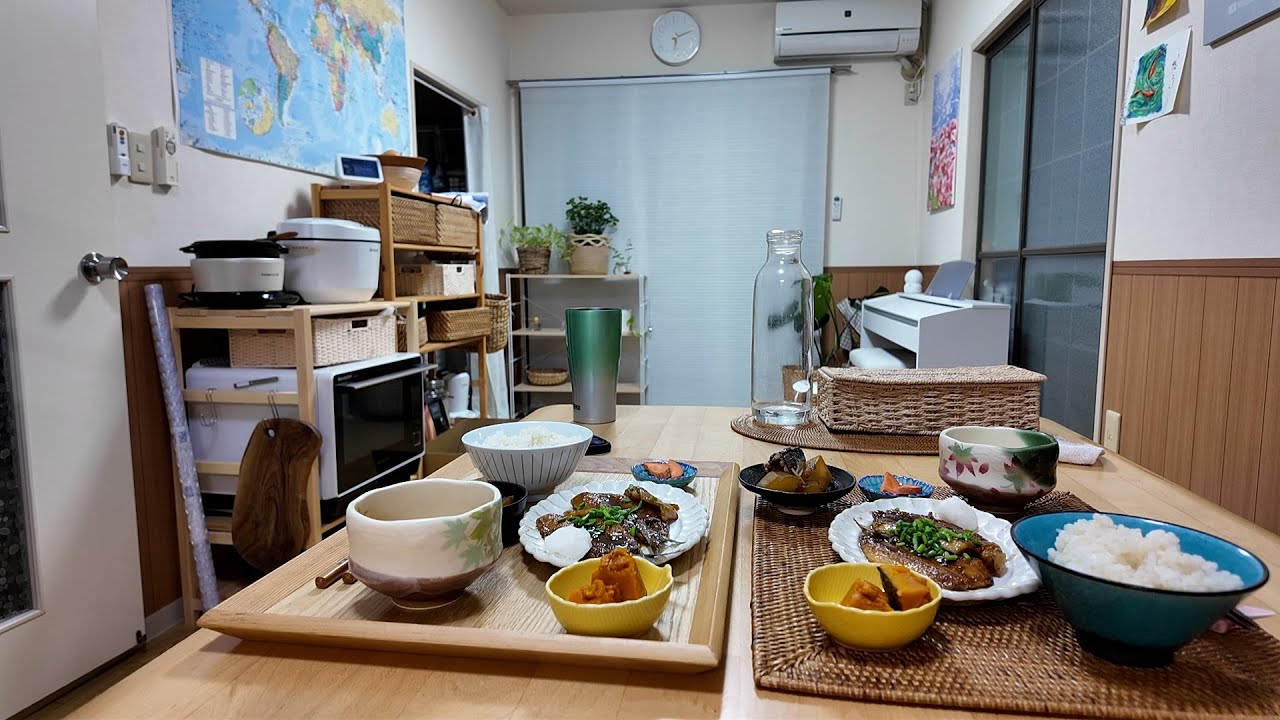 【母子vlog朝〜夜まで】思春期娘とお出かけ＆娘に教えてもらったいわしの蒲焼