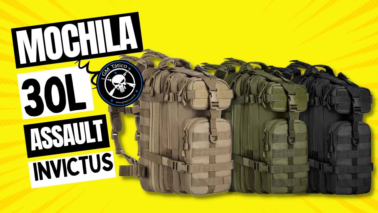 REVIEW | GM TATICO | MOCHILA ASSAULT INVICTUS