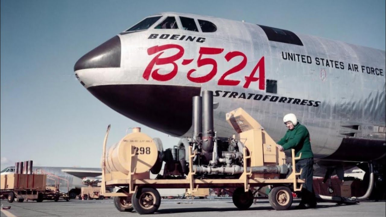 Boeing B-52A Stratofortress B-roll, 1950s | Boeing Classics