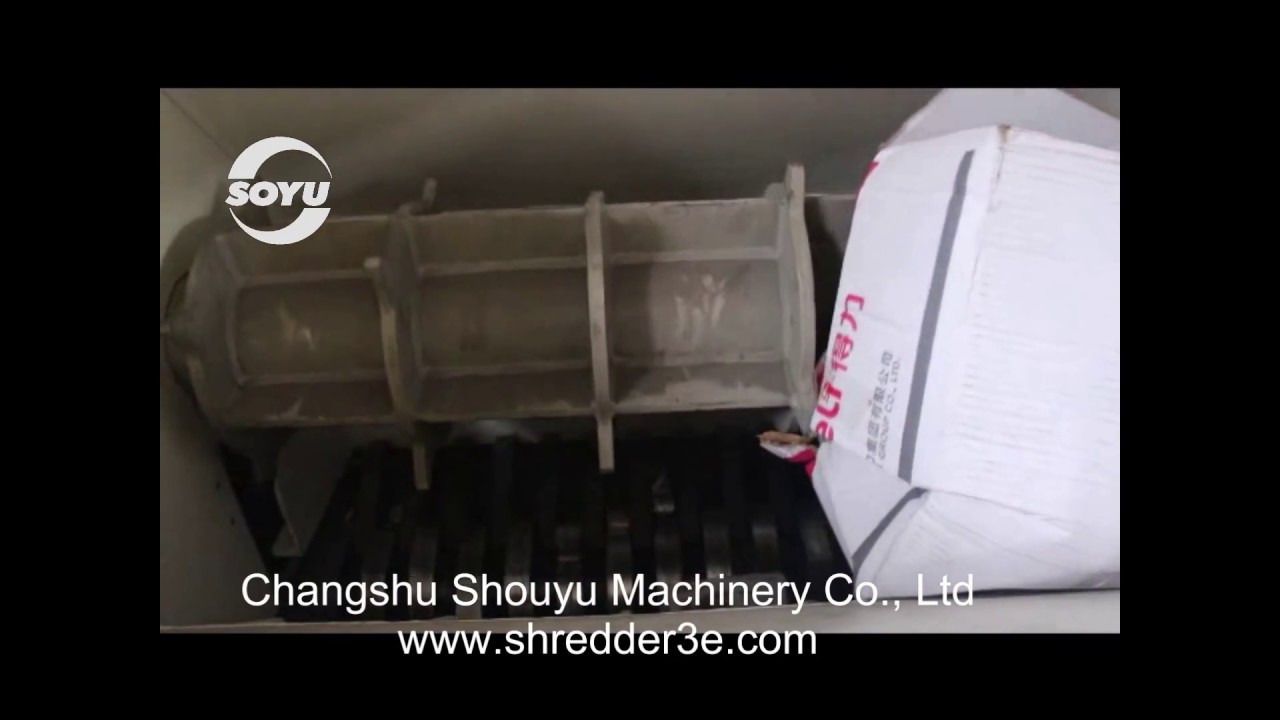 Household waste shredder