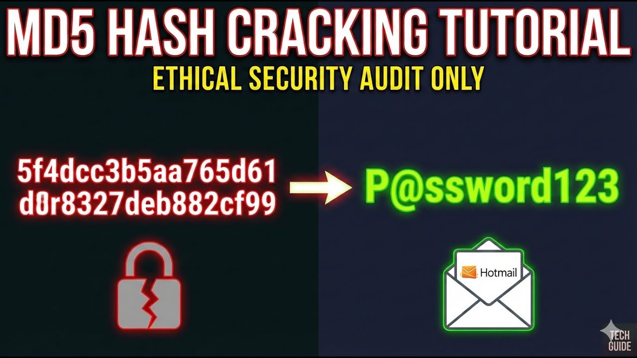 Stop Using MD5! How Hackers Crack Old Passwords in Seconds|| Part 4