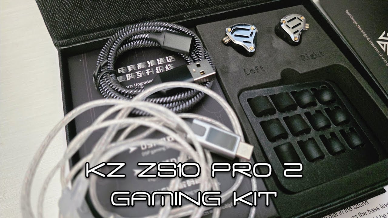 Игровой комплект KZ ZS10 Pro 2 — всё необходимое в одной коробке