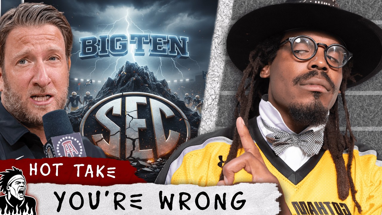 Cam Newton DESTROYS Dave Portnoy’s Big Ten vs SEC Take