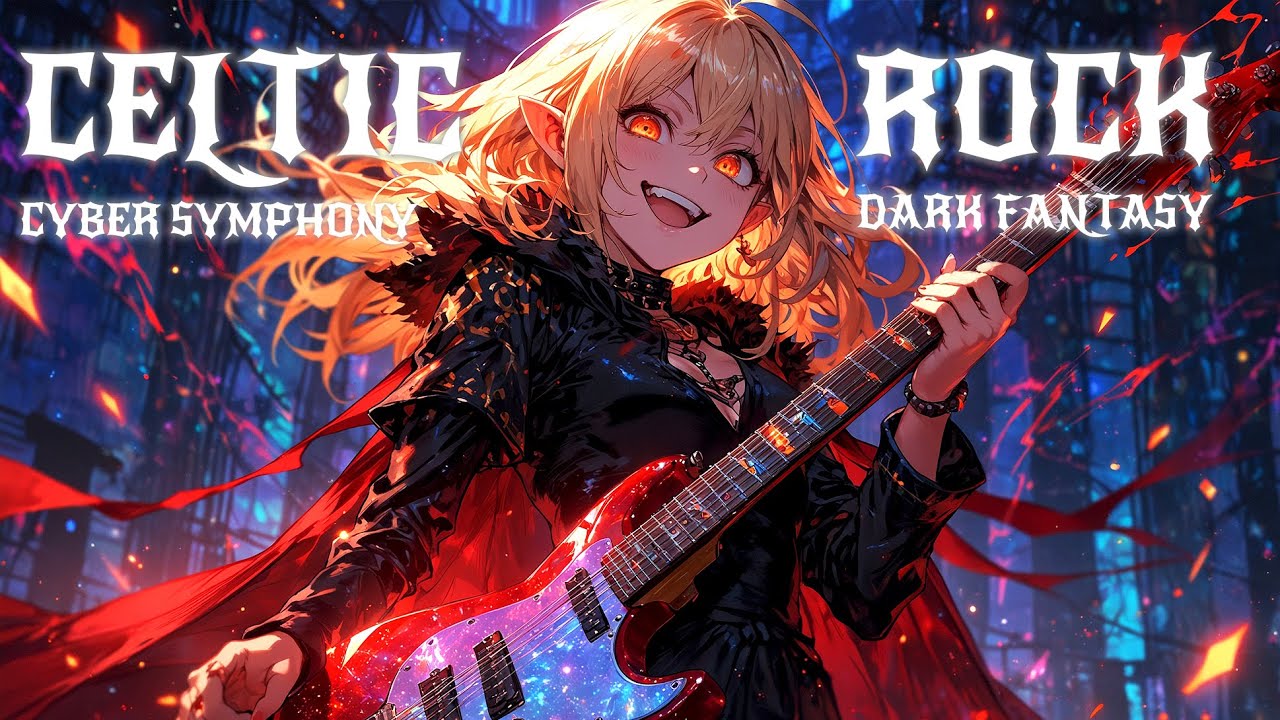 🔥 Celtic Rock ⚔️ Cyber Symphony | 2 Hour Epic Symphonic Dark Fantasy Music for Focus, Work & Study