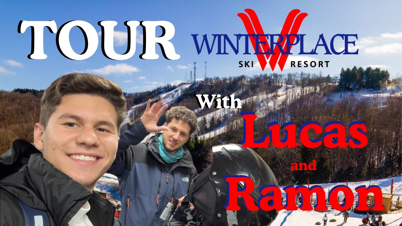 Lucas and Ramon Explore Winterplace Ski Resort - International Student Series