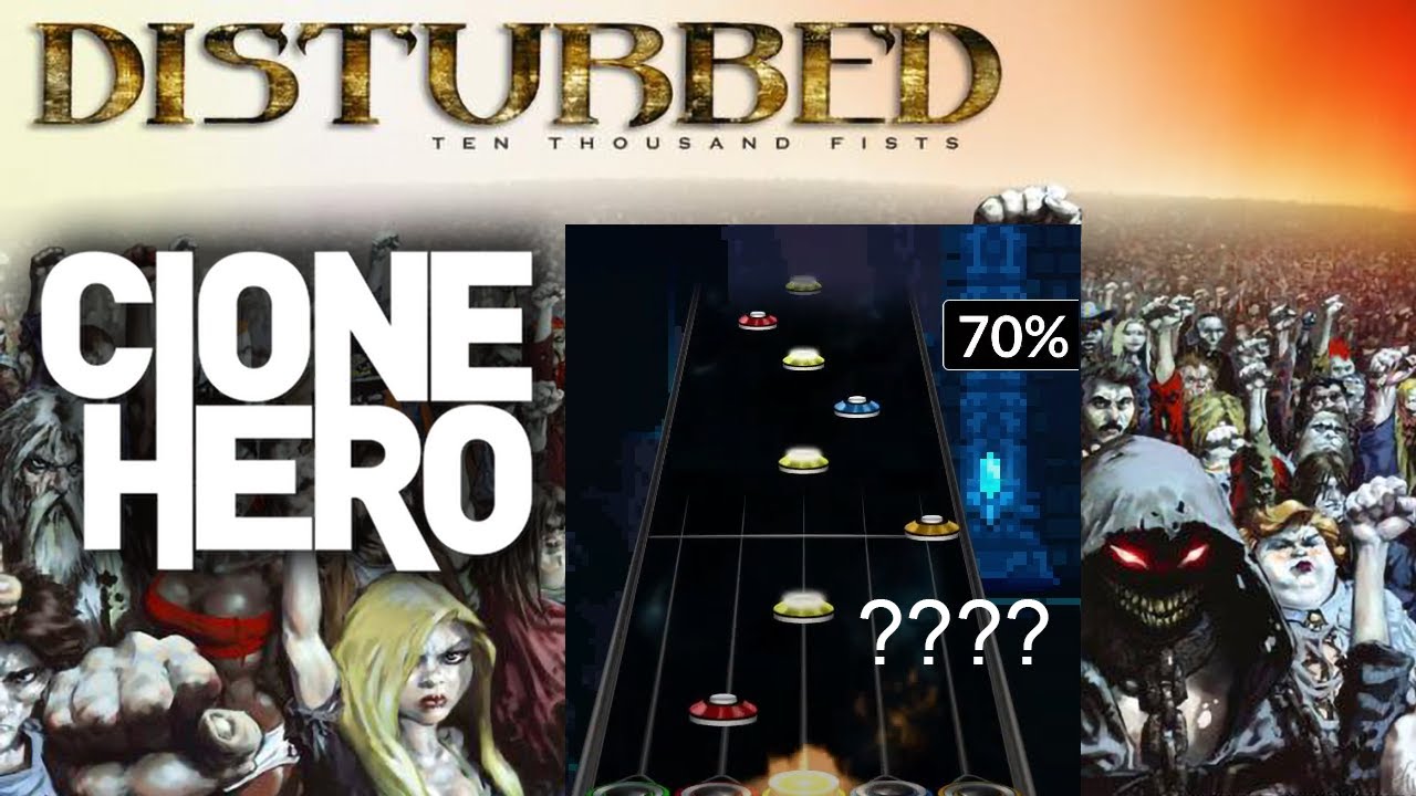 Disturbed - Stricken | Clone Hero chart