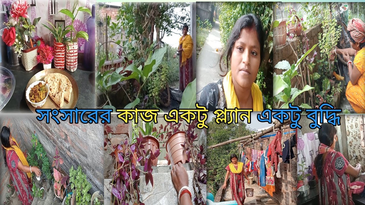 ছোটো দিনে একটু প্লান একটু বুদ্ধি দিয়ে কাজ করলে সংসারের সমস্ত কাজ  পরিপাটি ভাবে গুছিয়ে নেওয়া যায়