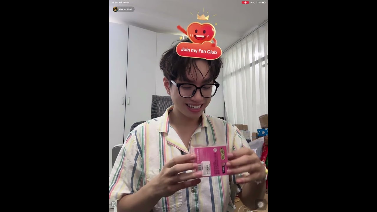 191225 | KHOI VU LIVESTREAM ON TIKTOK FULL RECORD