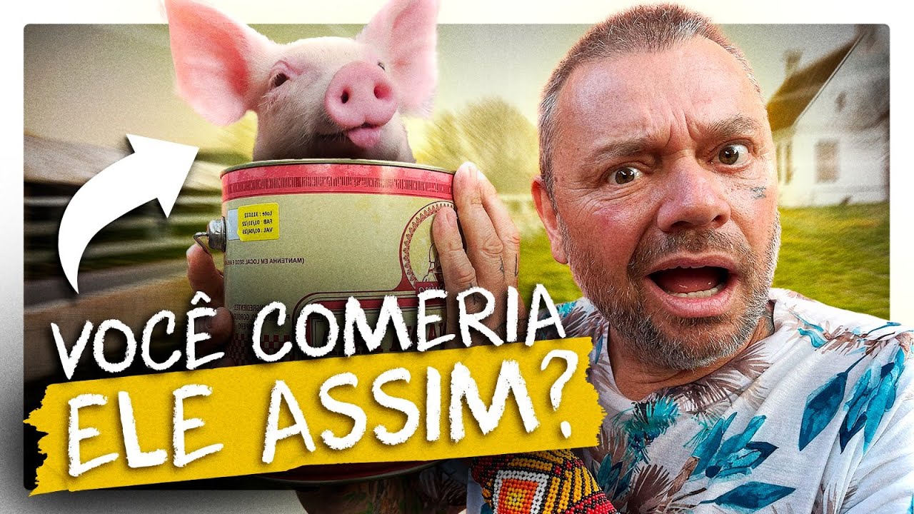 ENFIARAM O PORCO EM UMA LATA! | RICHARD RASMUSSEN