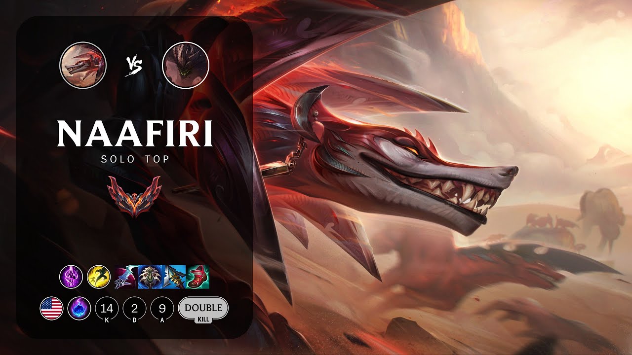 Naafiri Top vs Malphite - NA Grandmaster Patch 14.2