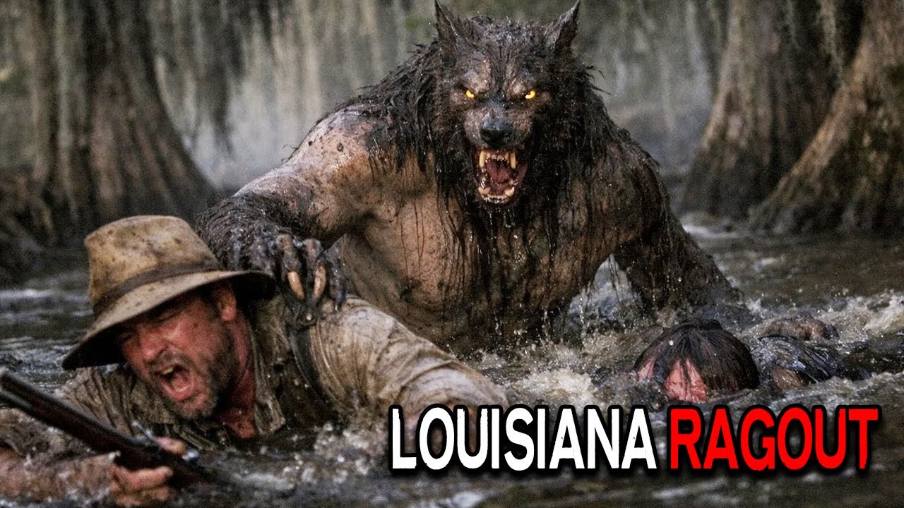 Im Jahr 1821 wurden Louisiana-Sumpfjäger vom Rougarou des Bayou unter Wasser gezogen