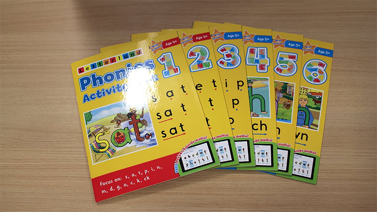 Phonics Activity Books 1-6