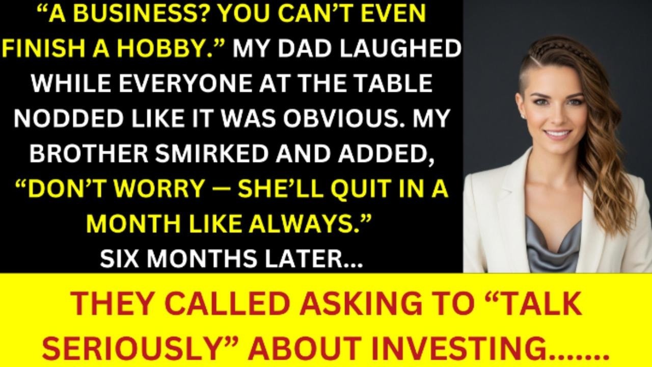 My Parents Laughed at My Startup Idea — Then They Asked to Invest