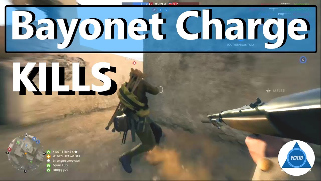 Battlefield 1 Bayonet Charge Compilation
