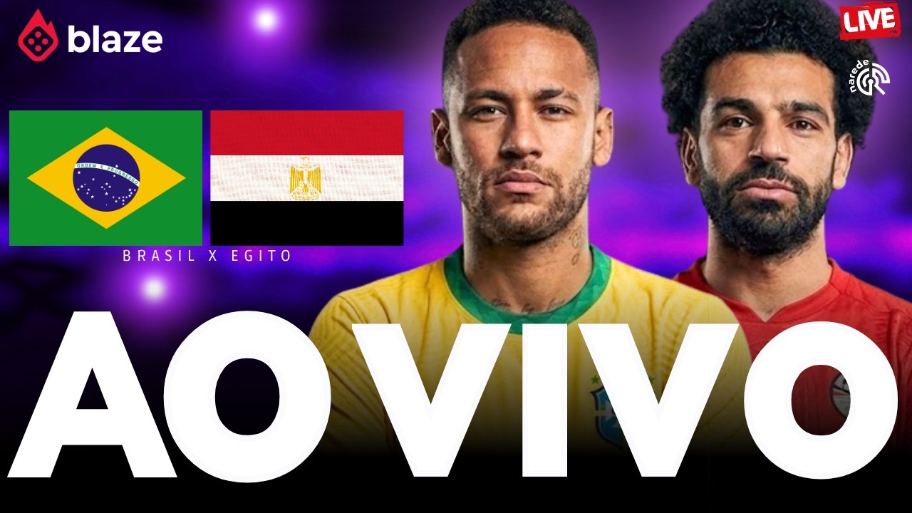 🔴 BRASIL X EGITO AO VIVO | AMISTOSO COPA DO MUNDO | JOGO AO VIVO COM IMAGENS DO HUNTINGTON PARK