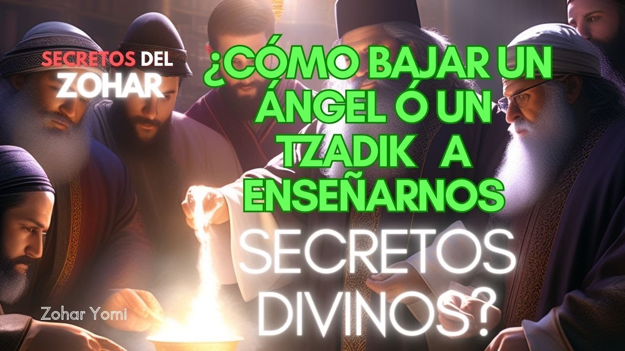 Zohar Yomi 34 como bajar un angel o tzadik para ense&ntilde;arnos