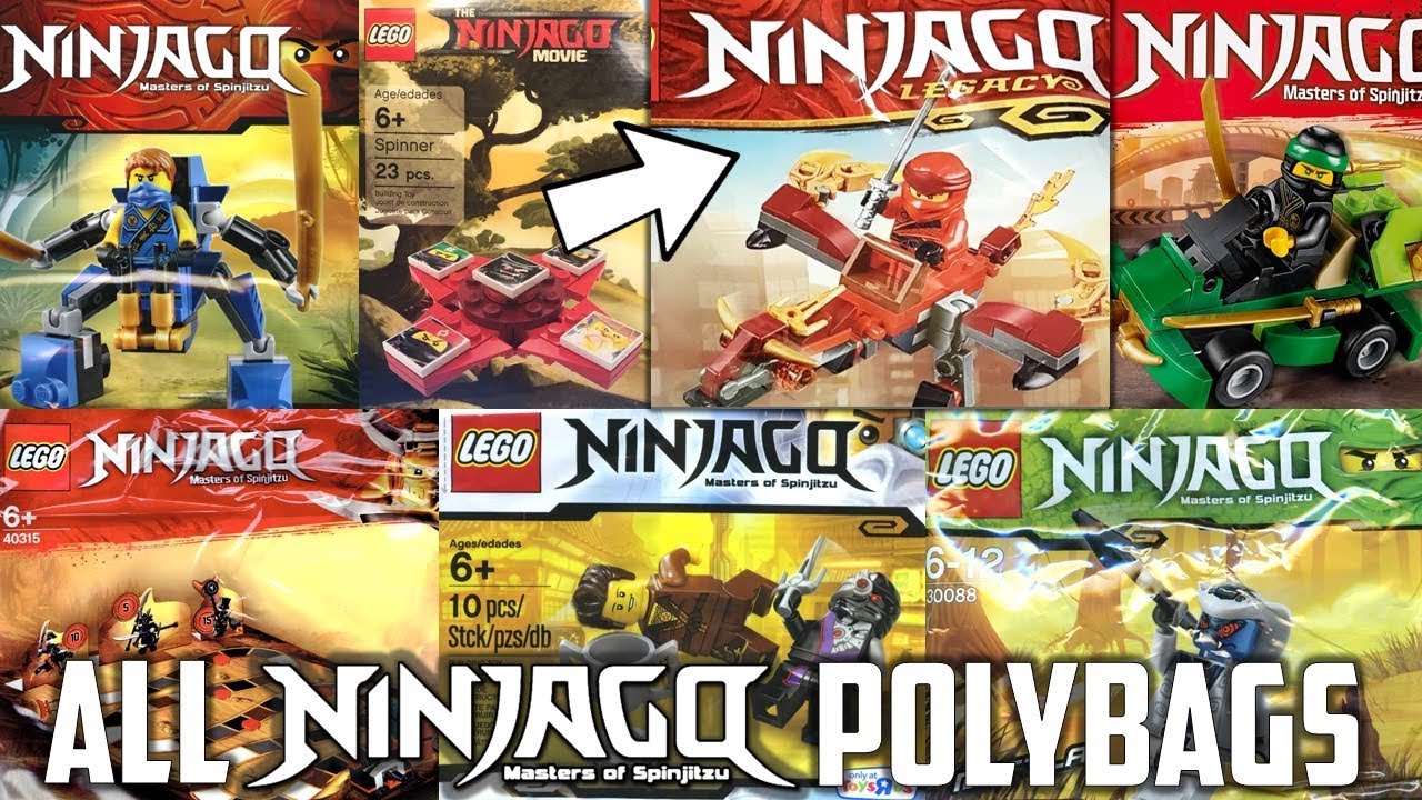 ALL LEGO Ninjago Polybags Ever Made! (2011-2019 Legacy)