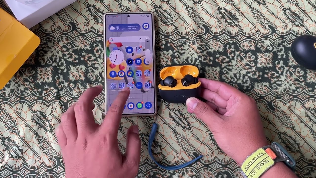 RealmeBuds T200 Lite 100Ribuan Bass Mantep