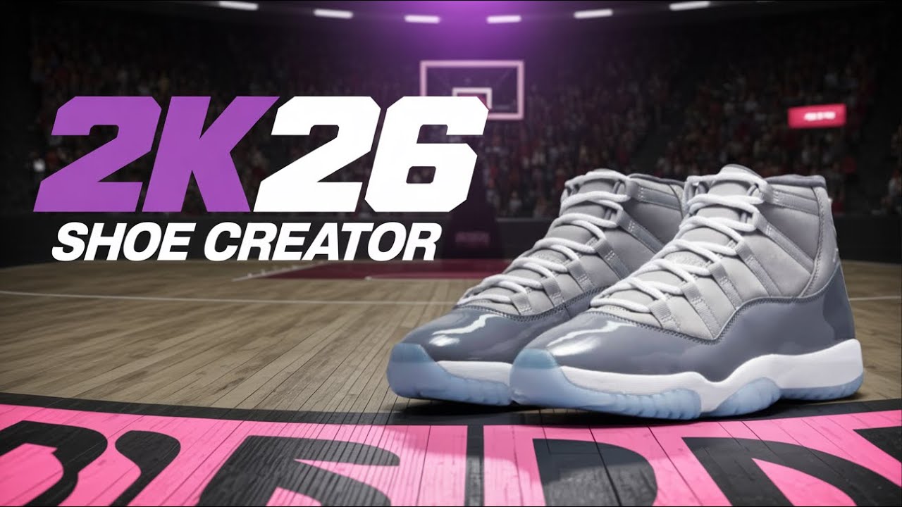 How to make Jordan 11 "Cool Grey" in NBA 2k26