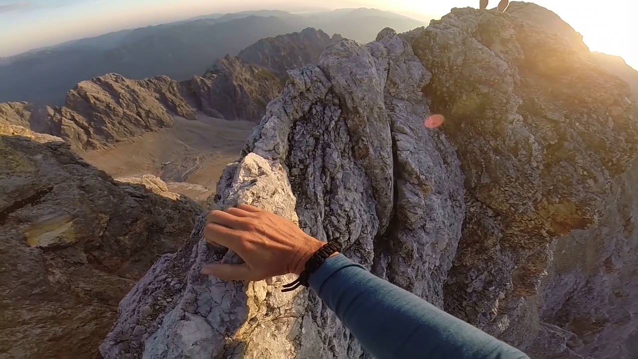 Jubiläumsgrat von der Zugspitze zur Alpspitze - die wichtigsten Stellen mit Topo und Wegzeit