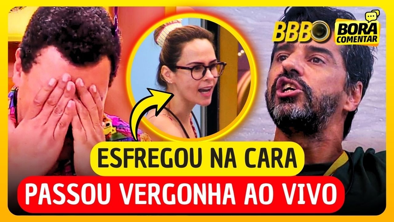 😱⛔BBB26:  Ana Paula ESFREGA a CARA do Cowboy em TRETA! Babu LEVA 'SURRA' e PEDE DESCULPAS AO VIVO!