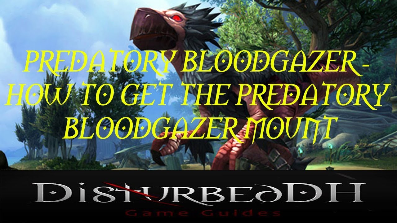 Predatory Bloodgazer - How to get the Predatory Bloodgazer Mount - Falcosaur Mount - WoW Guide