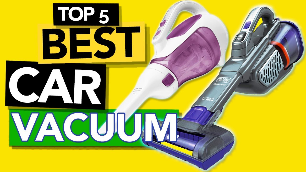 ✅ TOP 5 Best Car Vacuum Cleaner (Cordless & Handheld)