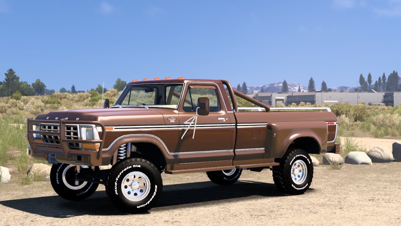 1978 Ford F-150 XLT Ranger mod | NIMIT | Miles City, MT to Cody, WY | American Truck Simulator 1.50