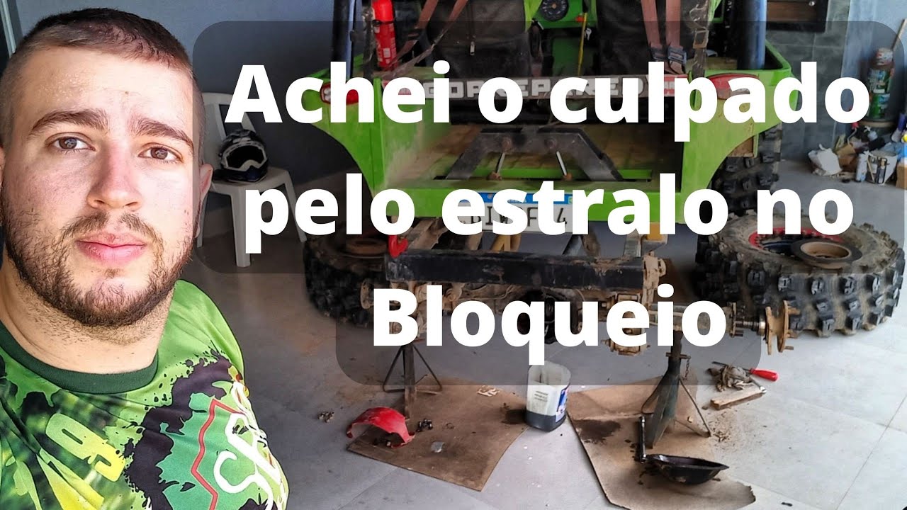 BLOQUEIO DE DIFERENCIAL ESTRALANDO | Descobri o motivo JEEP