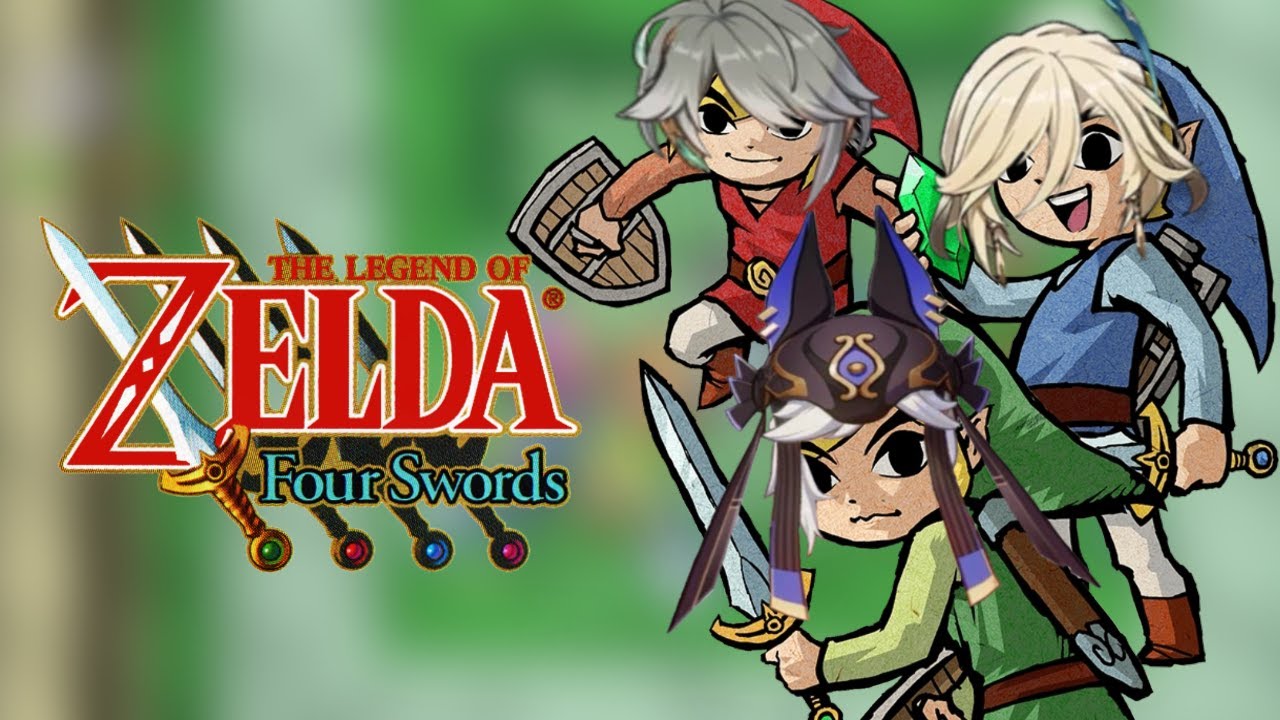 the 4ggravate sumeru boys played zelda four swords and it was silly