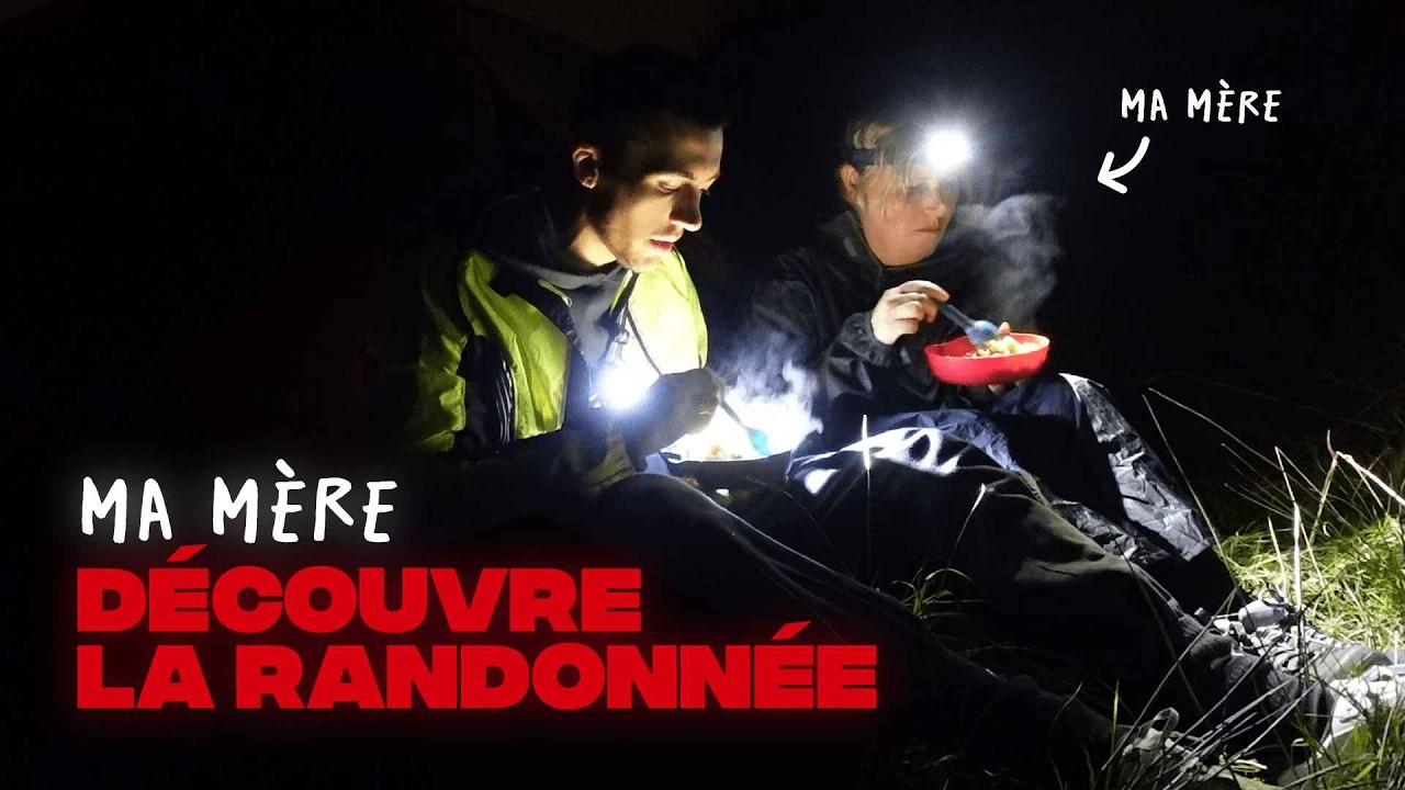 Ma mère découvre la randonnée !