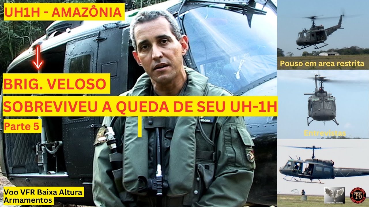 BELL UH1H - SAPÃO | A Lenda - Voos e Entrevistas | ESQ. 7/8 Harpia Parte 05 | Voo em 2005