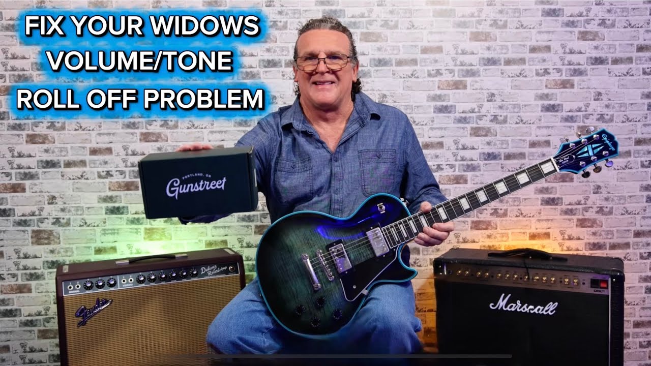 Установка и обрезка катушки сброса высоких частот на гитаре Epiphone Widow Les Paul, жгут проводо...