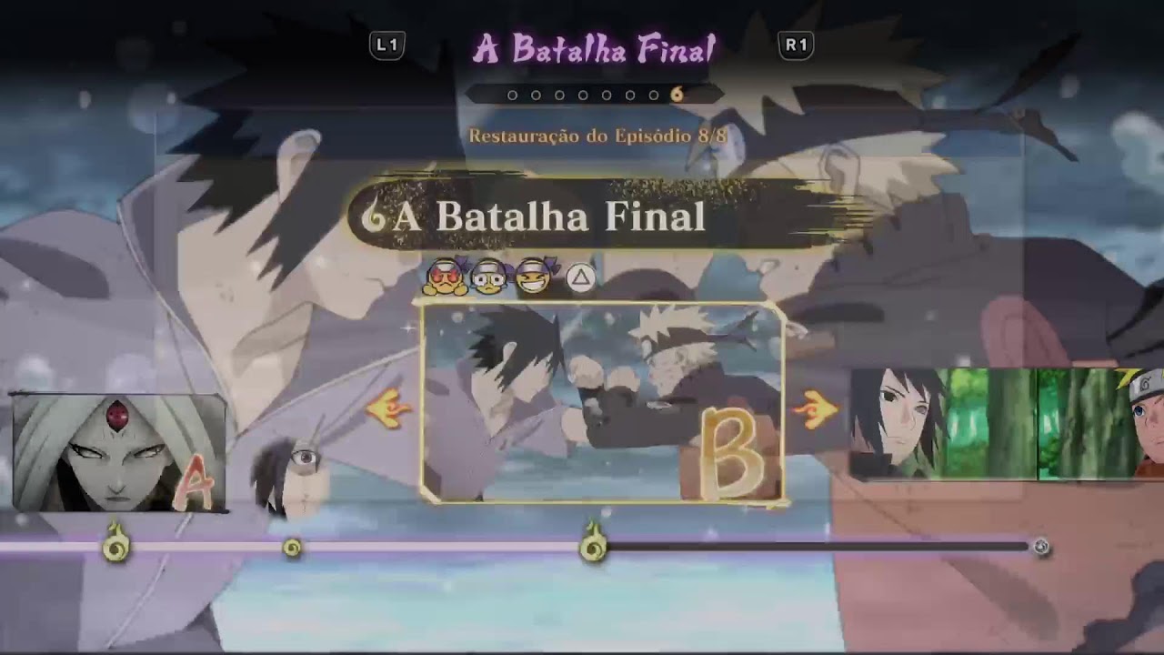 Jogando Naruto e Boruto Ultimate Connections