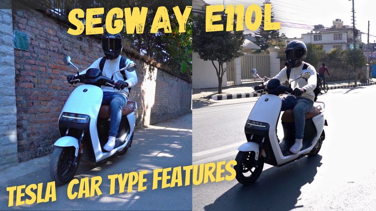 Segway  E110L || Most Advanced Electric Scooter In Nepal 😍