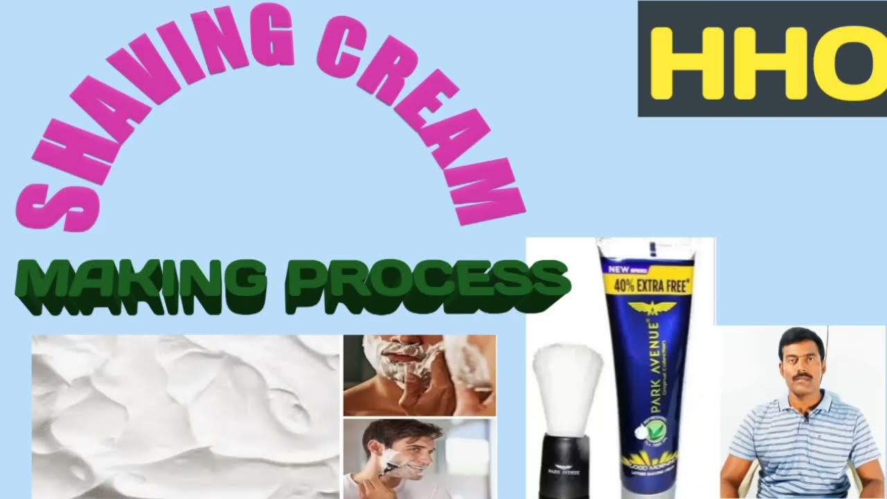 shaving cream with face wash making process. #hariharanodisha #shaving cream#business