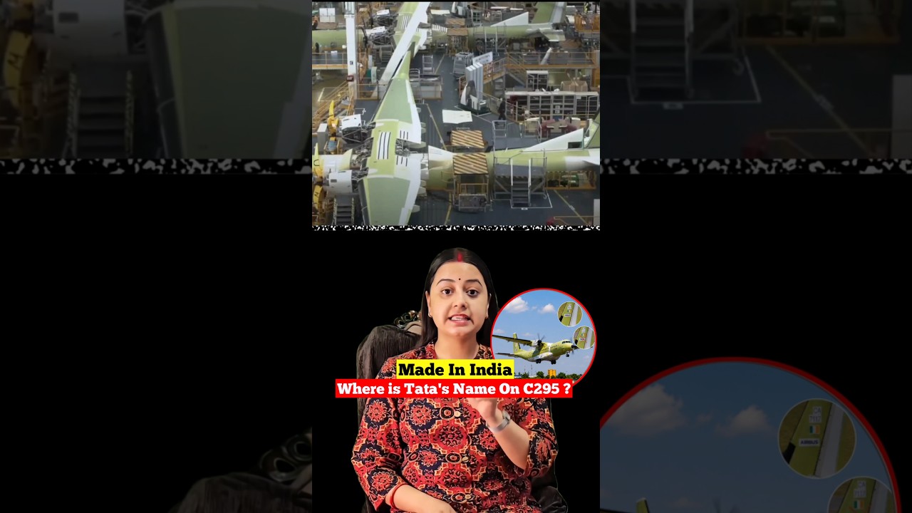Where is Tata's Name On C295? #shorts