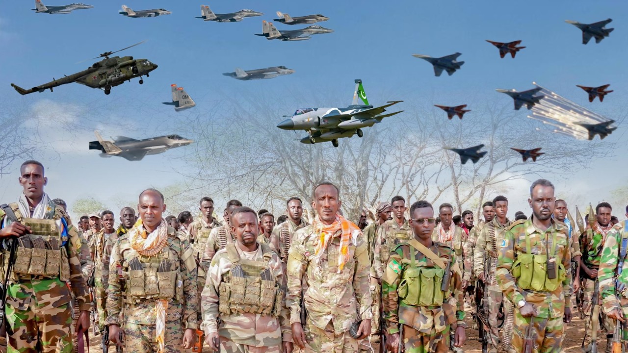 Dagaalo iyo duqeeymo ka socda shabeelada hoose & Somalia oo yeelaneeysa nooc cusub oo ciidamo ah....