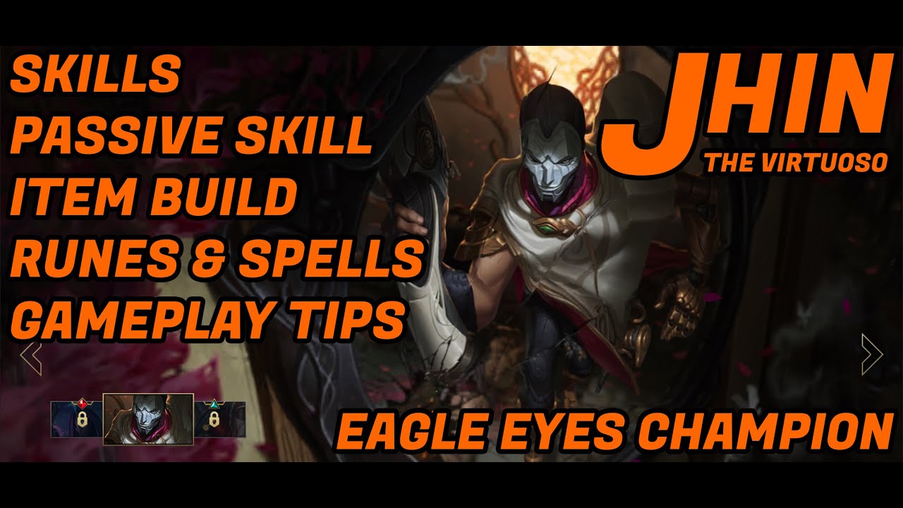 Jhin Tutorial | LOL : Wild Rift Indonesia | Best Item Build, Runes, Spells  | Tips & Trick