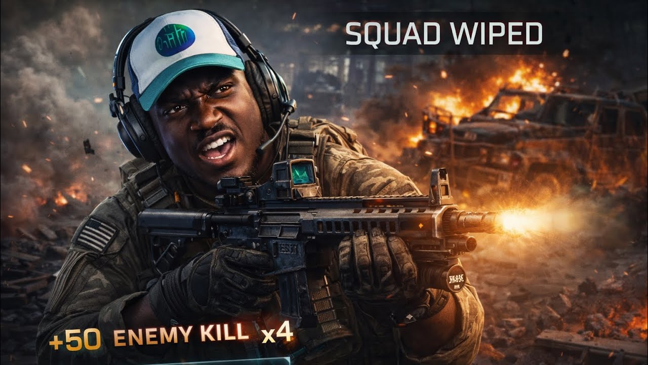 Carrying Former NFL Player to A Battlefield Red Sec Dub! (Insane End Game) 