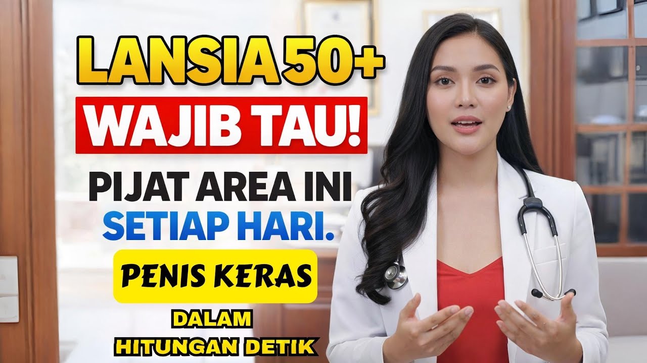 TERBUKTI! LANSIA 50+ PIJAT AREA INI SETIAP HARI, TUBUH JADI LEBIH BUGAR.KUAT DI RANJANG 3 RONDE