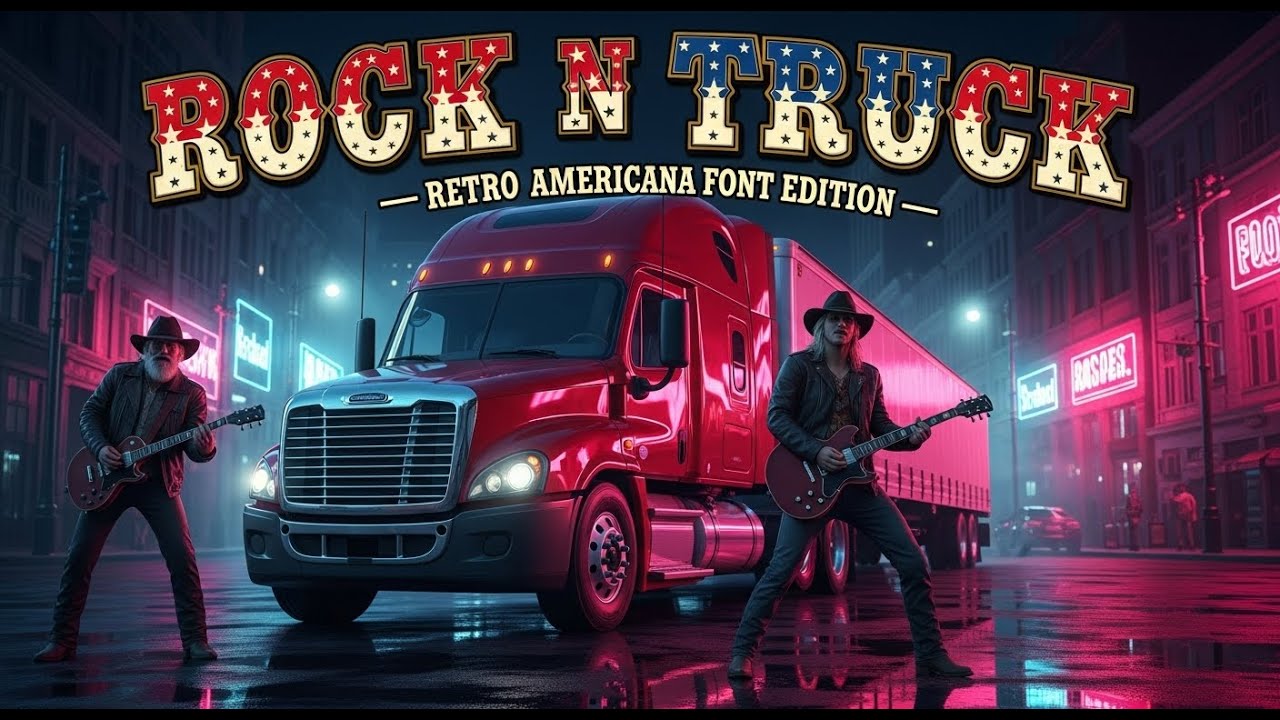 Rock N Truck – Country Rock Music for Long Road Trips 