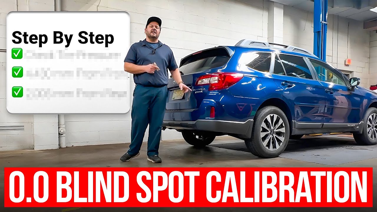 Nailed a 0.0 Blind Spot Calibration on 2016 Subaru Outback | ADAS Calibration Training