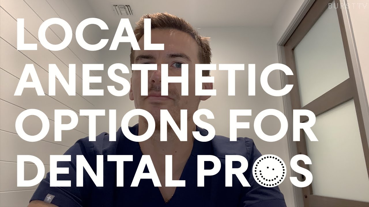 Local Anesthetic Options For Dental Professionals and Their Patients