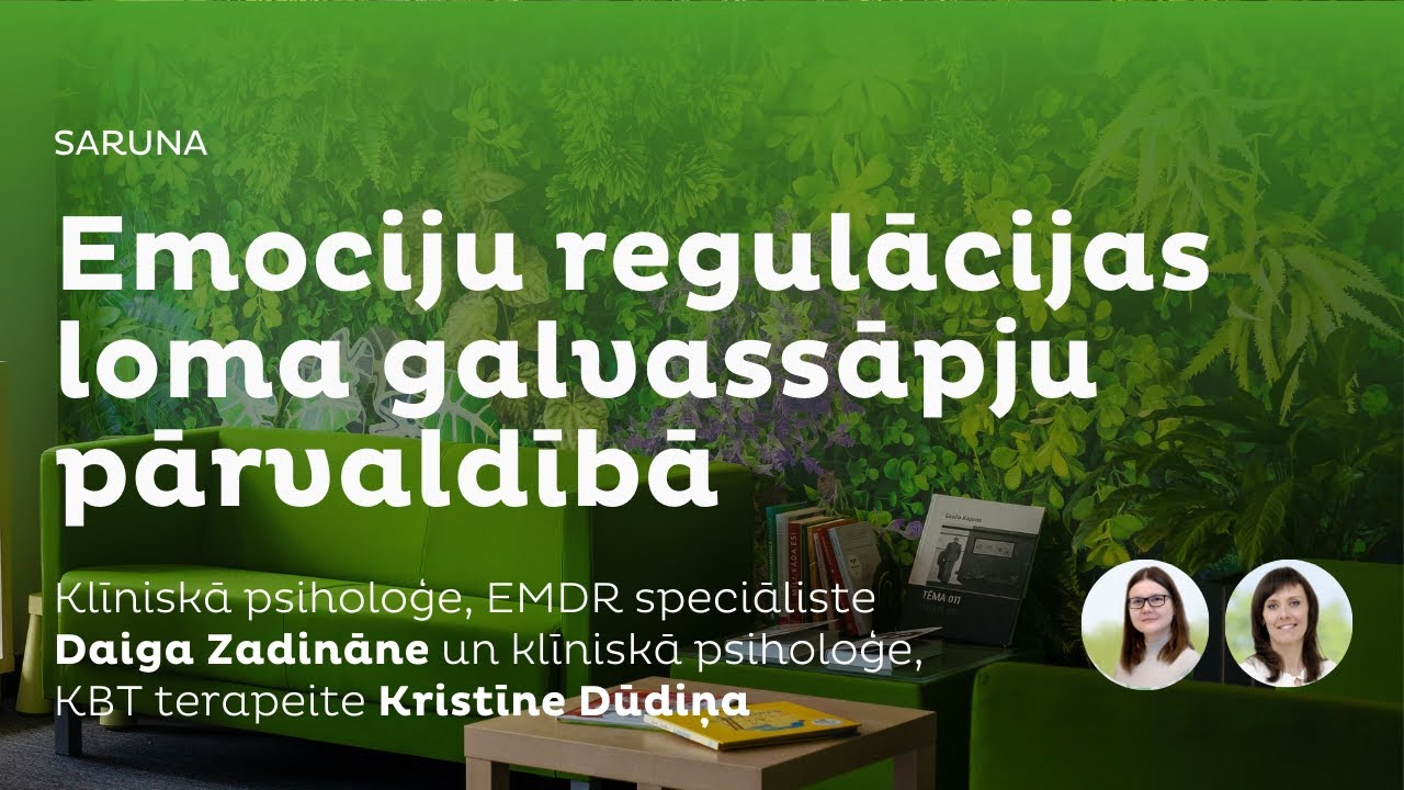 Emociju regulācijas loma galvassāpju pārvaldībā
