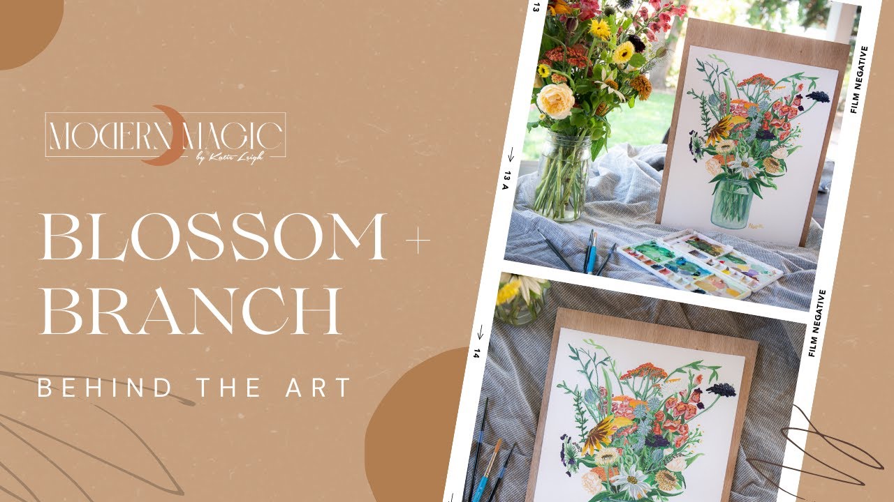 Denver's Blossom + Branch Flower Painting