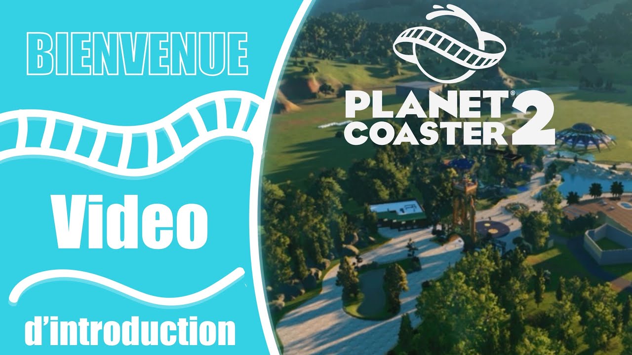 BIENVENUE ! Première vidéo sur la présentation de ma chaîne ☺️(Planet coaster 2, vlog, park fan…)