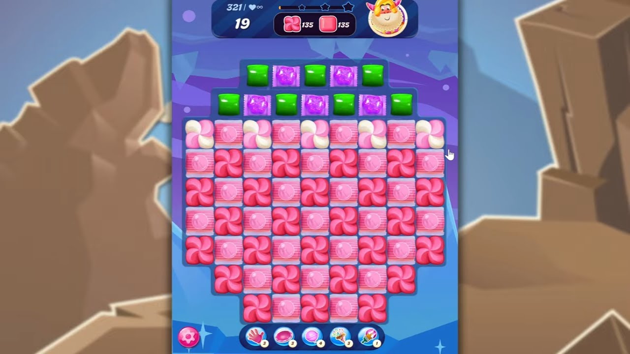 Candy Crush Saga LEVEL 321 NO BOOSTERS (new version)🐟☑️